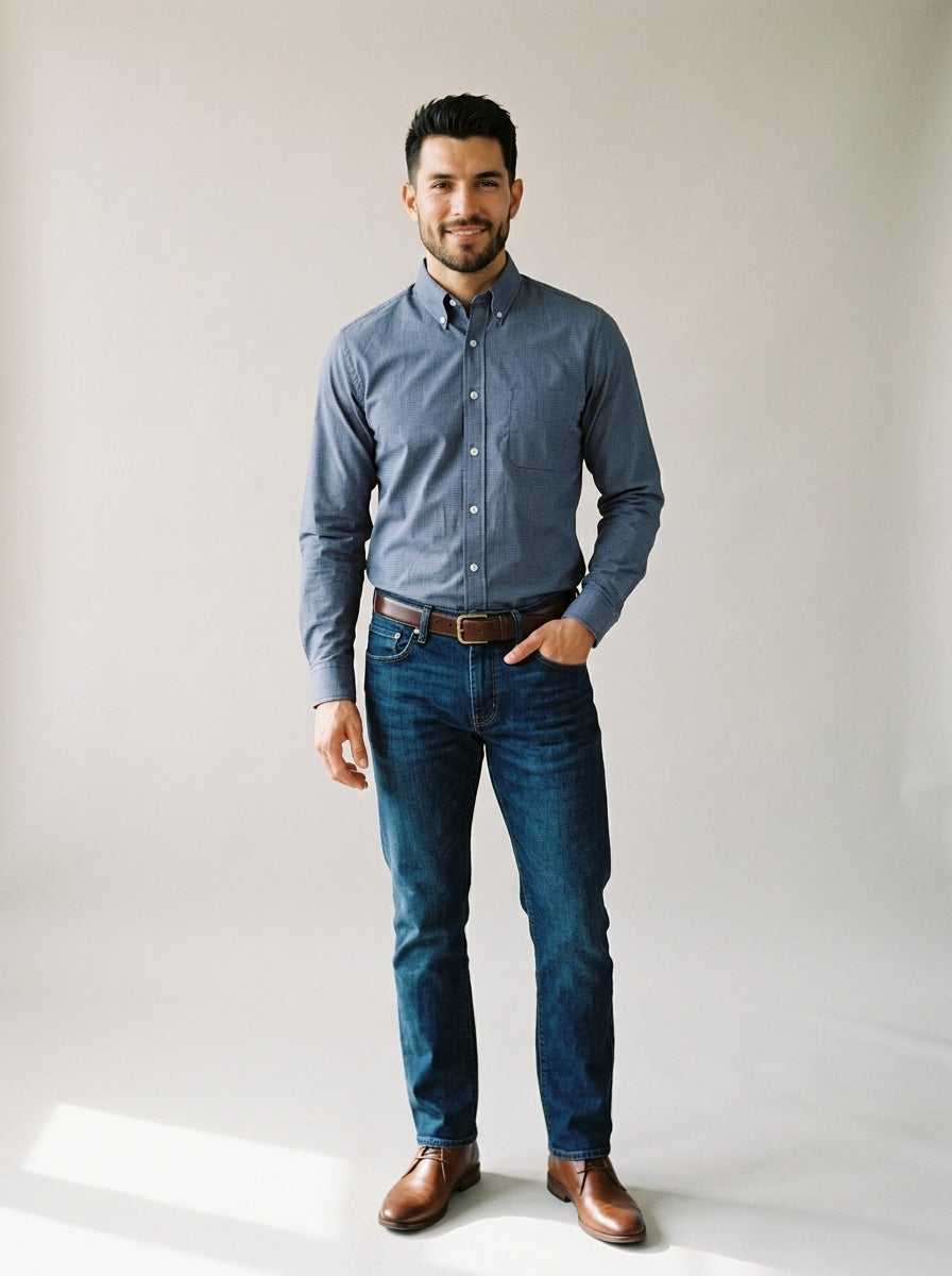 Camisa Soul & Blues Azul Marino