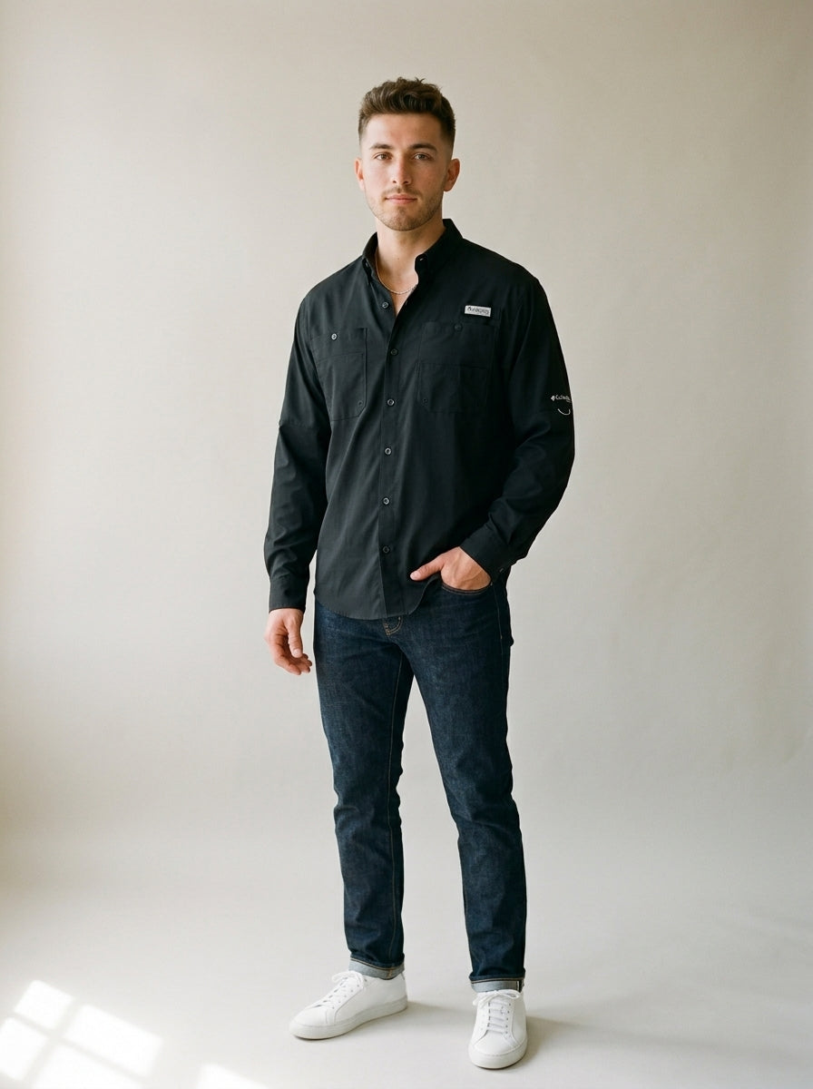 Camisa Columbia TAMIAMI Para Hombre