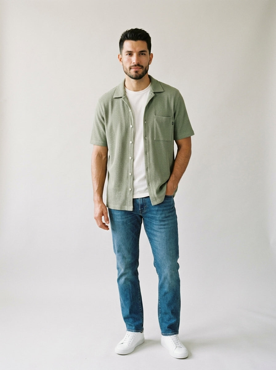 Camisa Dockers Manga Corta