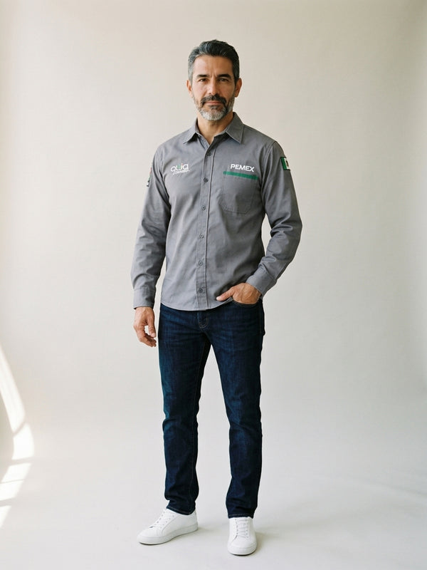 Camisa Pemex My Land Caballero