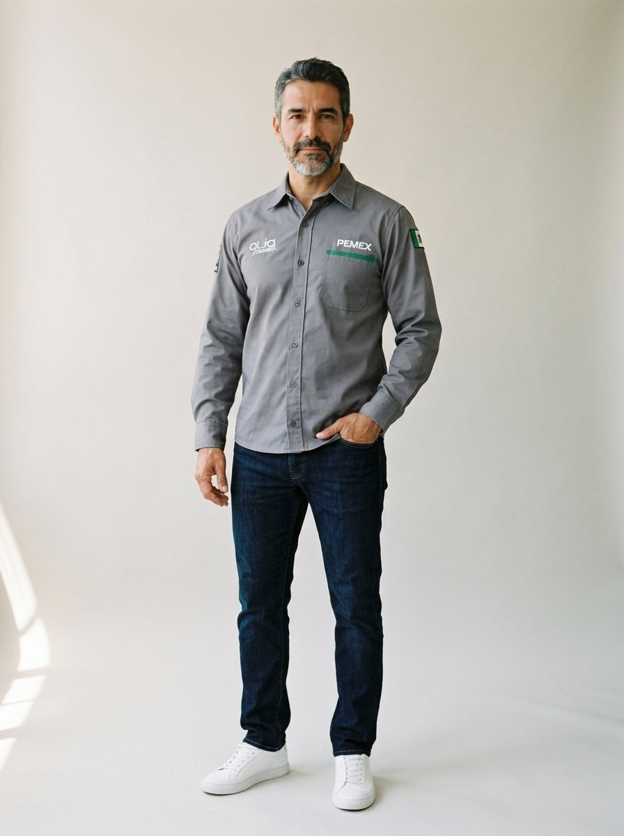 Camisa Pemex My Land Caballero
