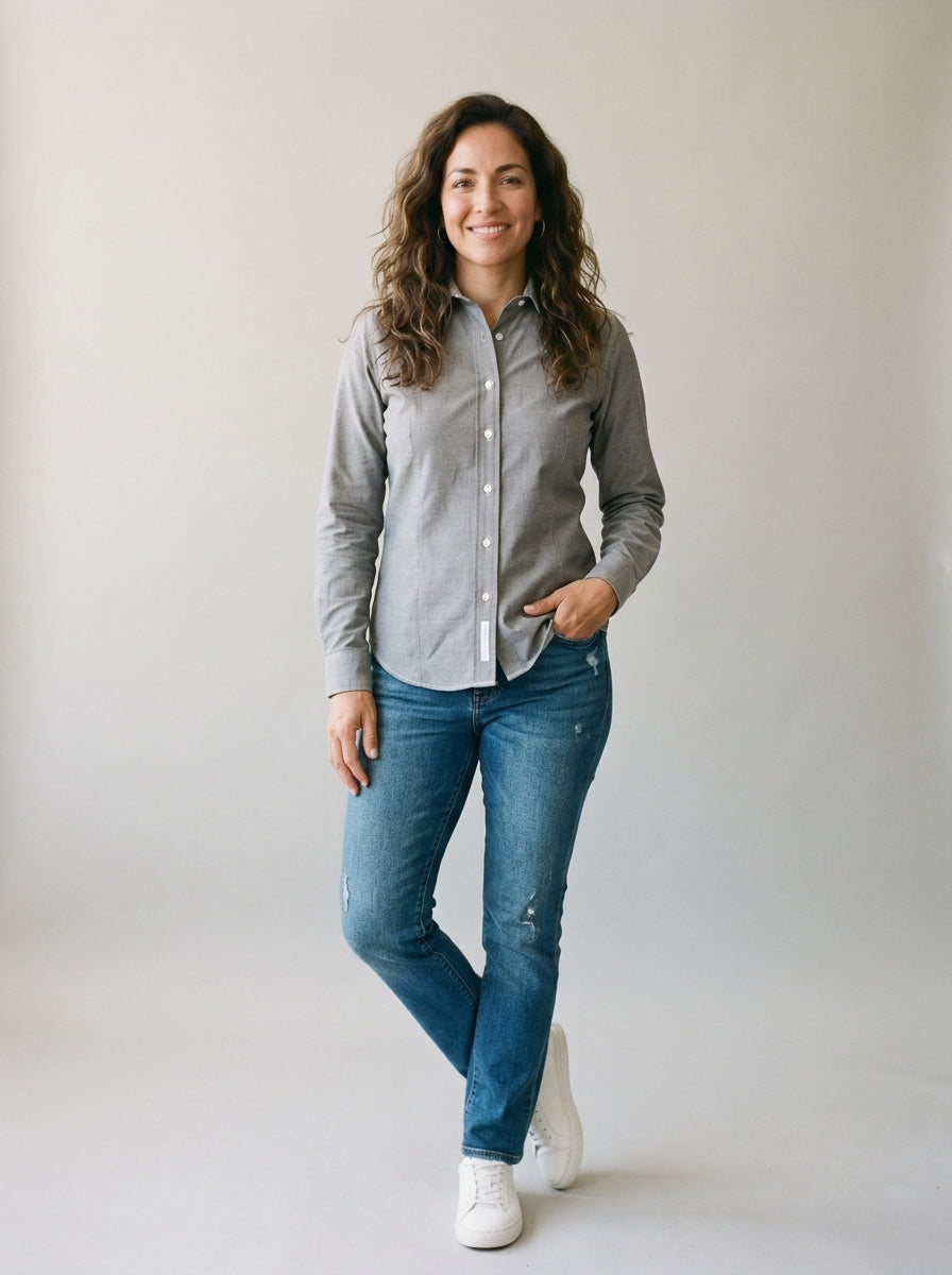 Blusa Oxford My Land