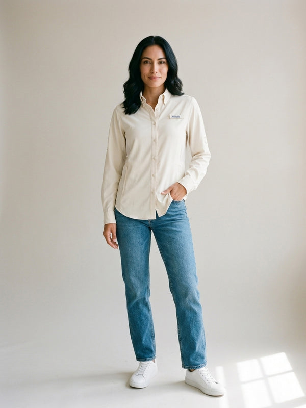 Camisa Columbia de manga larga PFG Tamiami™ II para mujer