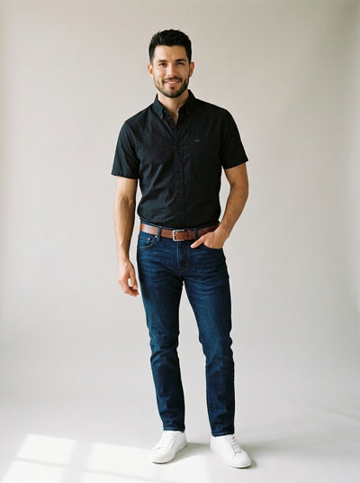 Camisa Dockers manga corta Big and Tall