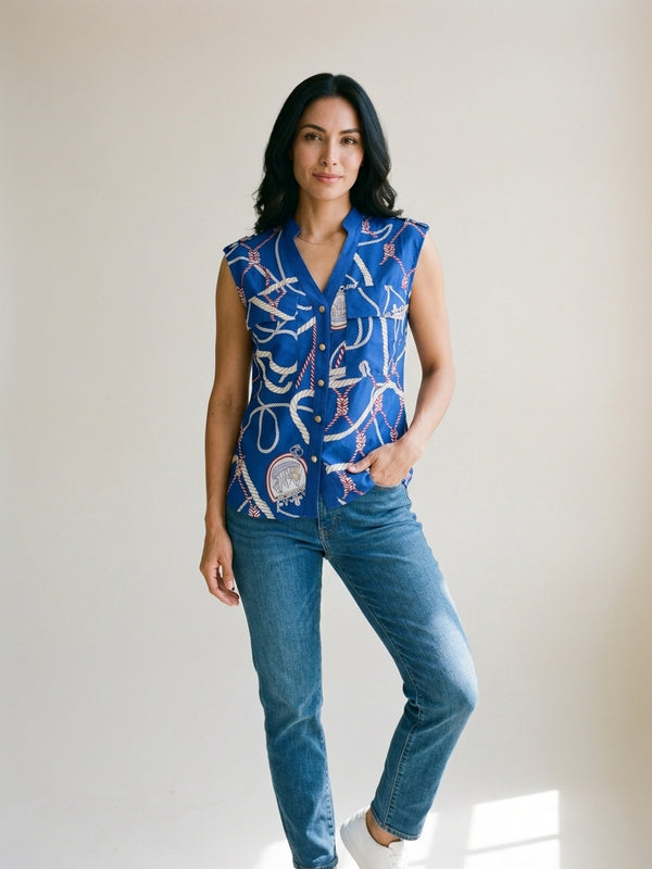 Blusa Everlynn Apparel Marinero