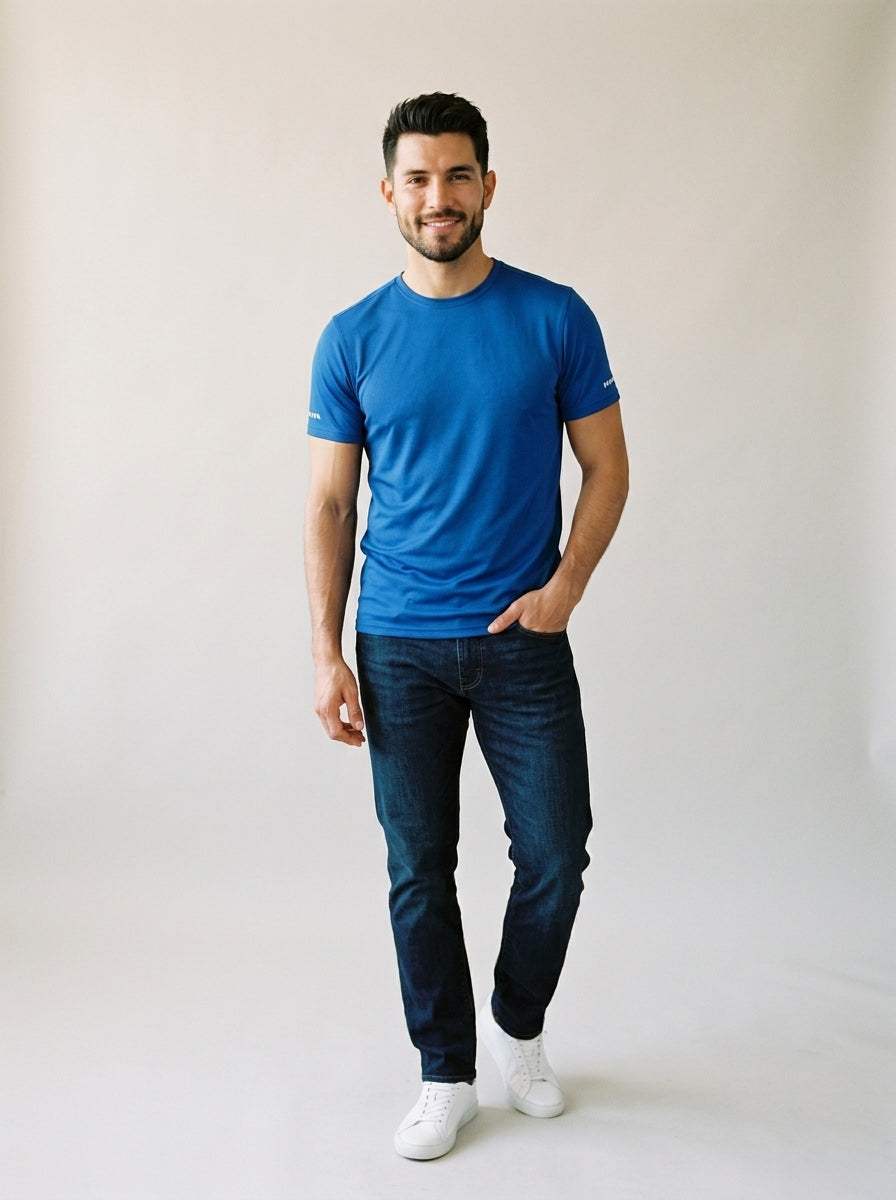 Playera Deportiva Poliéster Caballero - Playerytees - Estilo 950C