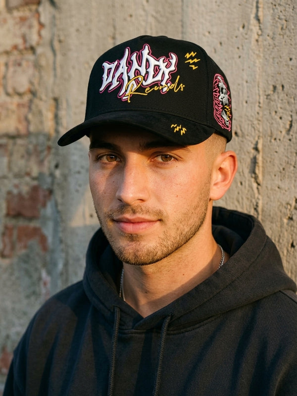 Gorra Dandy Hats Records Skull Retro