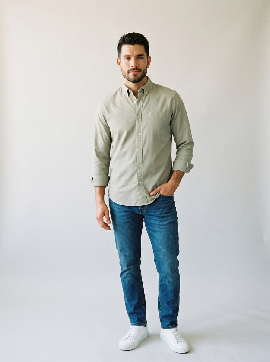 Camisa Bibo Gabardina