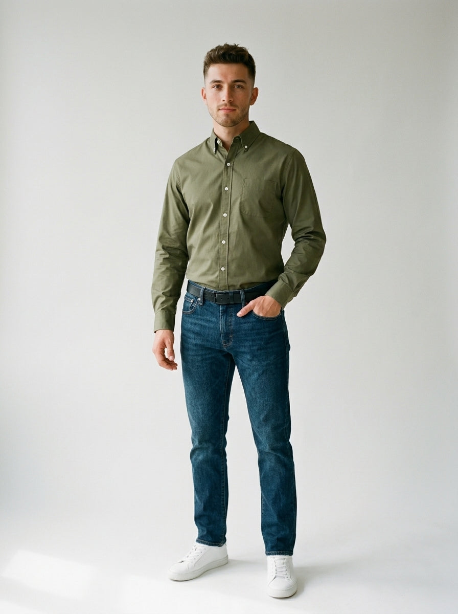 Camisa Soul & Blues Gabardina New York