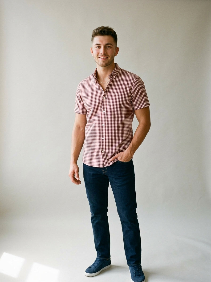 Camisa Modern Fit Manga Corta Soul & Blues