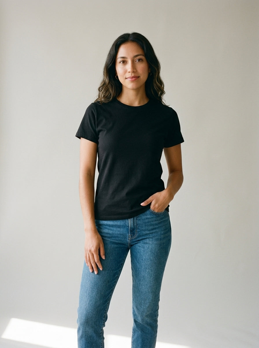 Playera Cuello Redondo Dama Yazbek