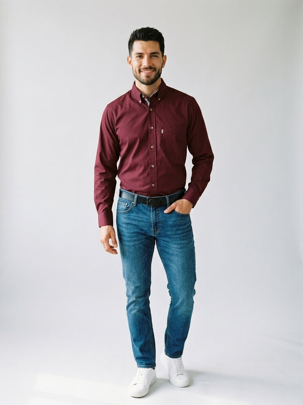 Camisa Unitam Gabardina Ligera