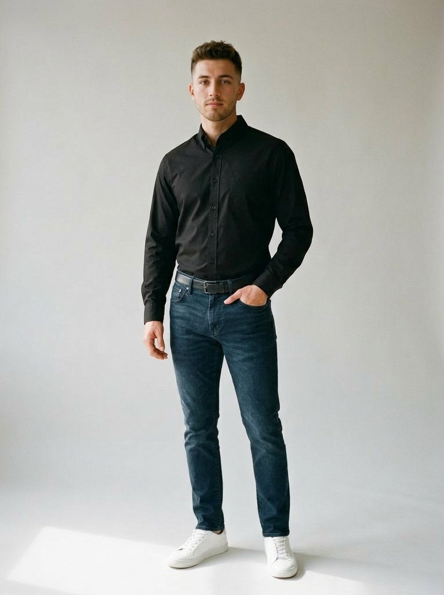 Camisa Dockers Signature Comfort Flex, corte clásico