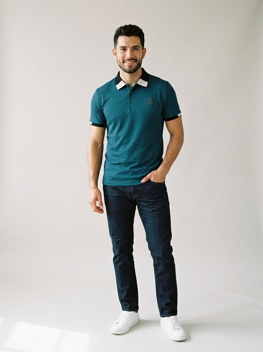 Playera Tipo Polo Pavini