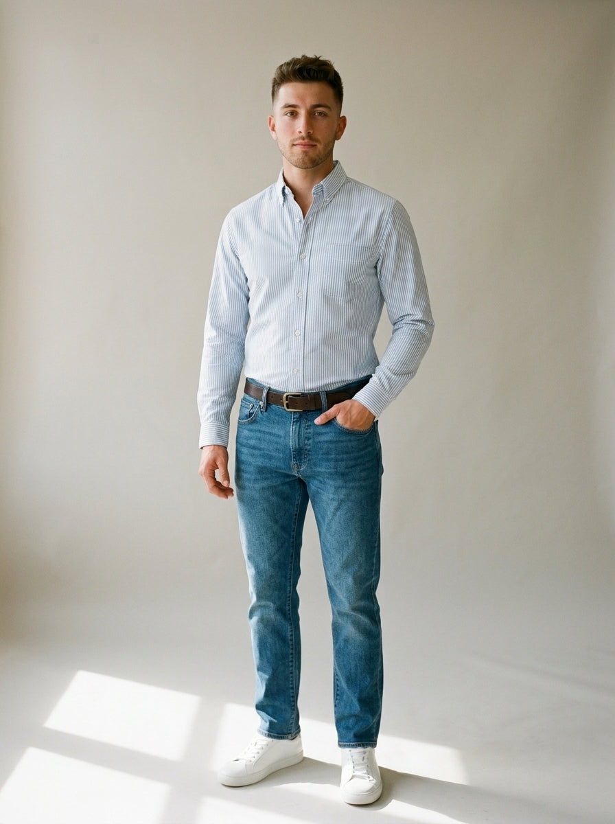 Camisa Soul & Blues Capri Rayas