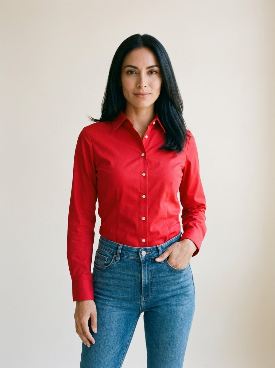 Blusa Dama Bibo Gabardina