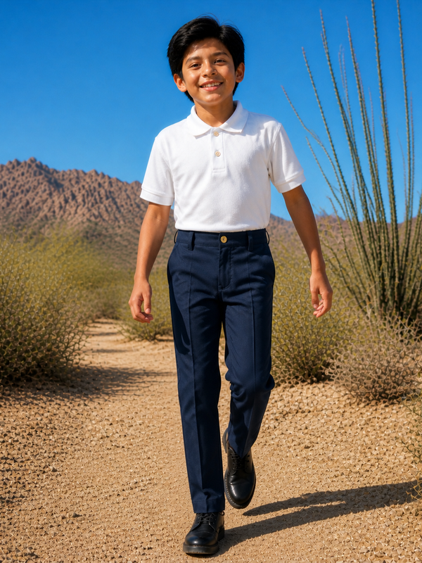 Pantalón Niño Myland Azul Marino Secundaria