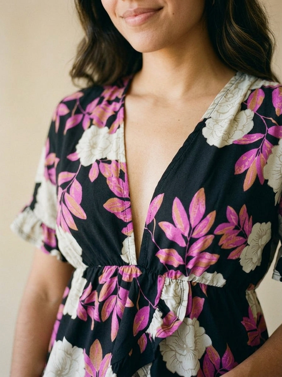 Blusa Heart & Hips Estampado Floreado