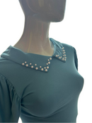 BLUSA MIAO MIAO APLICACIÓN DE PERLA| CI: BPDBL06-2