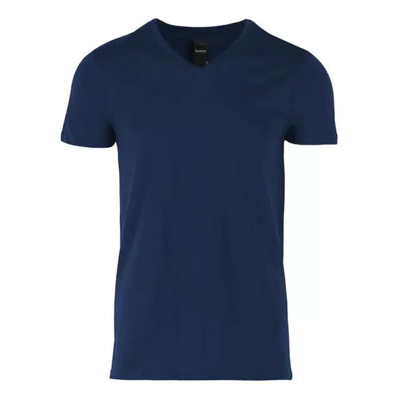 Playera Combed Cuello V Bones para Caballero B37VC