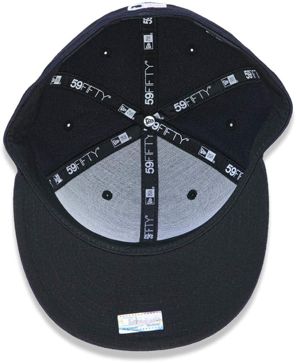 New Era Gorra Oficial de Juego NY Yankees Authentic Collection MLB 59Fifty Visera Plana