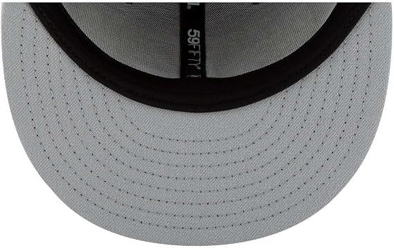New Era 59Fifty MLB Basic Los Angeles Dodgers - Gorra ajustable color gris/negro