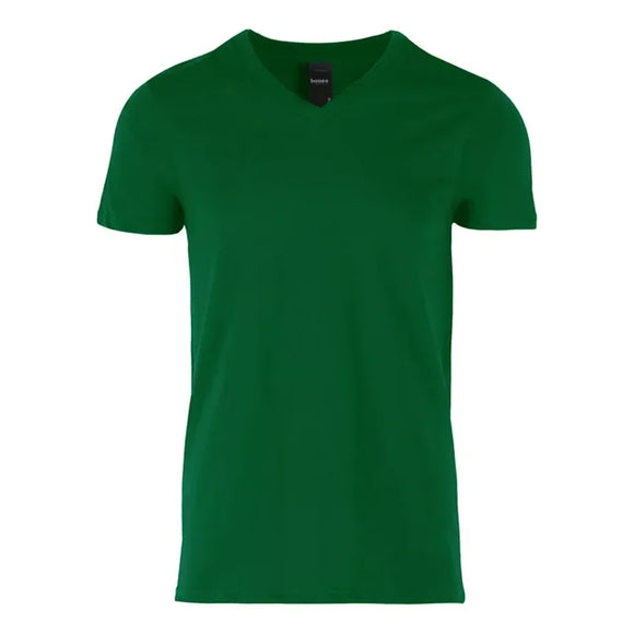 Playera Combed Cuello V Bones para Caballero B37VC