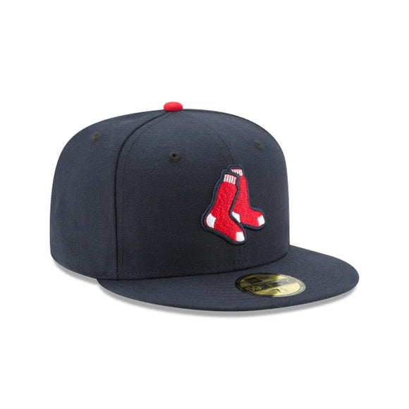 New Era Gorra Oficial de Juego Boston Red Sox Collection MLB 59Fifty Visera Plana