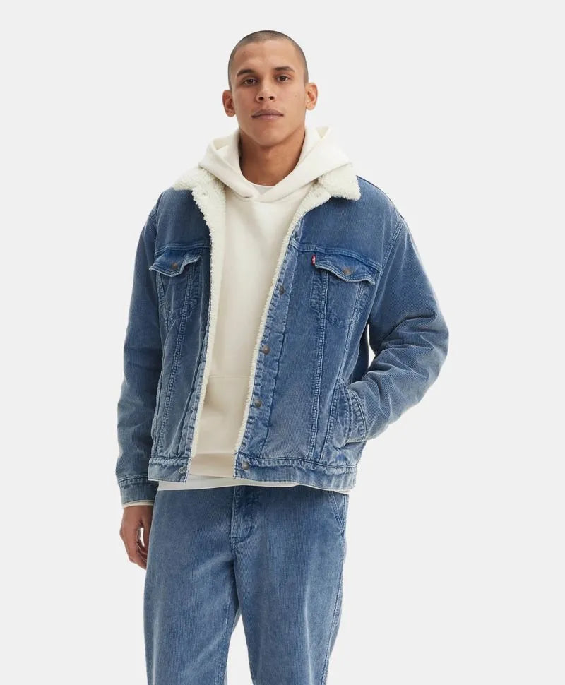 Levi's Type 3 Sherpa Trucker Azul - 0
