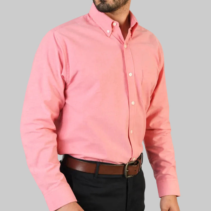 CAMISA OXFORD INGLES CORAL A0205 - A0206 - A0207 — Soul & Blues