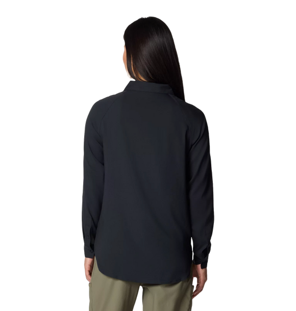 Camisa Columbia manga larga Anytime Lite para mujer