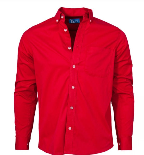 CAMISA BIBO GABARDINA B112CAR-B112CRD-B112CBK-B112CWH-B112CDN-B112CEG-B112CGE-B112CCH