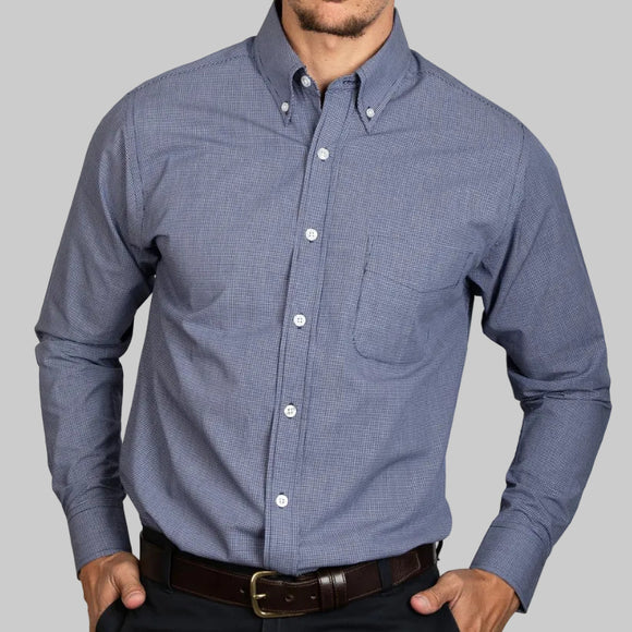 CAMISA SOUL & BLUES AZUL MARINO #44 A0095 - A0096 - A0097