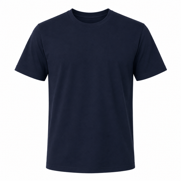 Playera Bones Combed Elastano Cuello redondo manga corta B377C