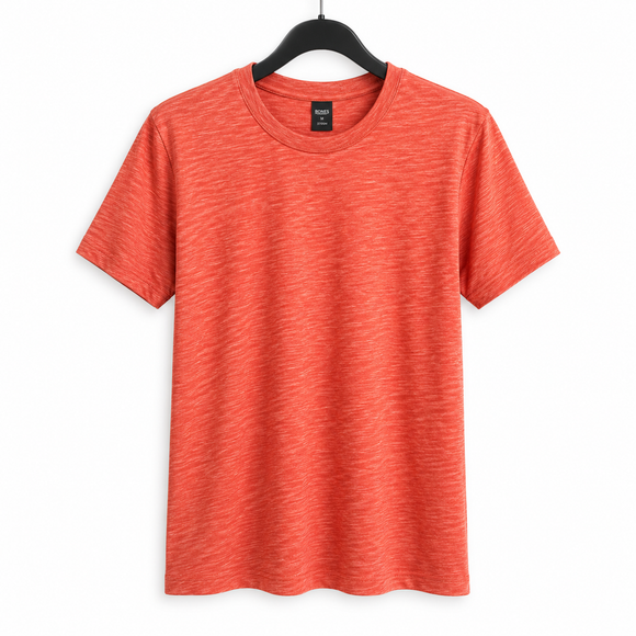 Playera Bones Slub cuello redondo manga corta caballero B375C