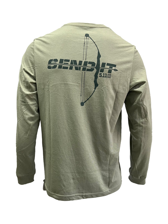 PLAYERA 5.11 MANGA LARGA