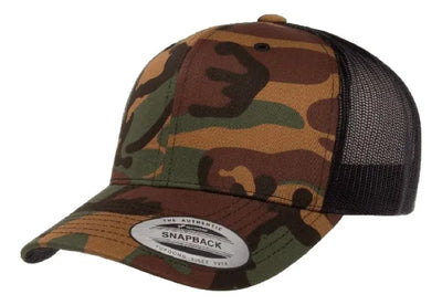 yupoong camo SB 6606CA BK