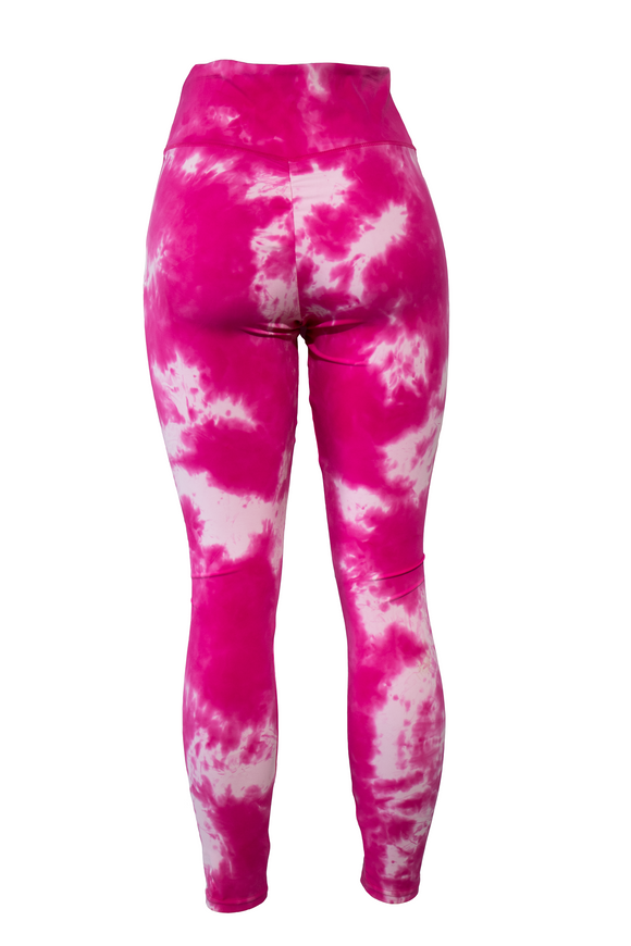 PINK TIEDYE LEGGINGS | LA SOCIETY