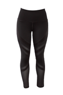 OXYGEN DIAGONAL-MESH LEGGINGS | ROSA - NEGRO-3