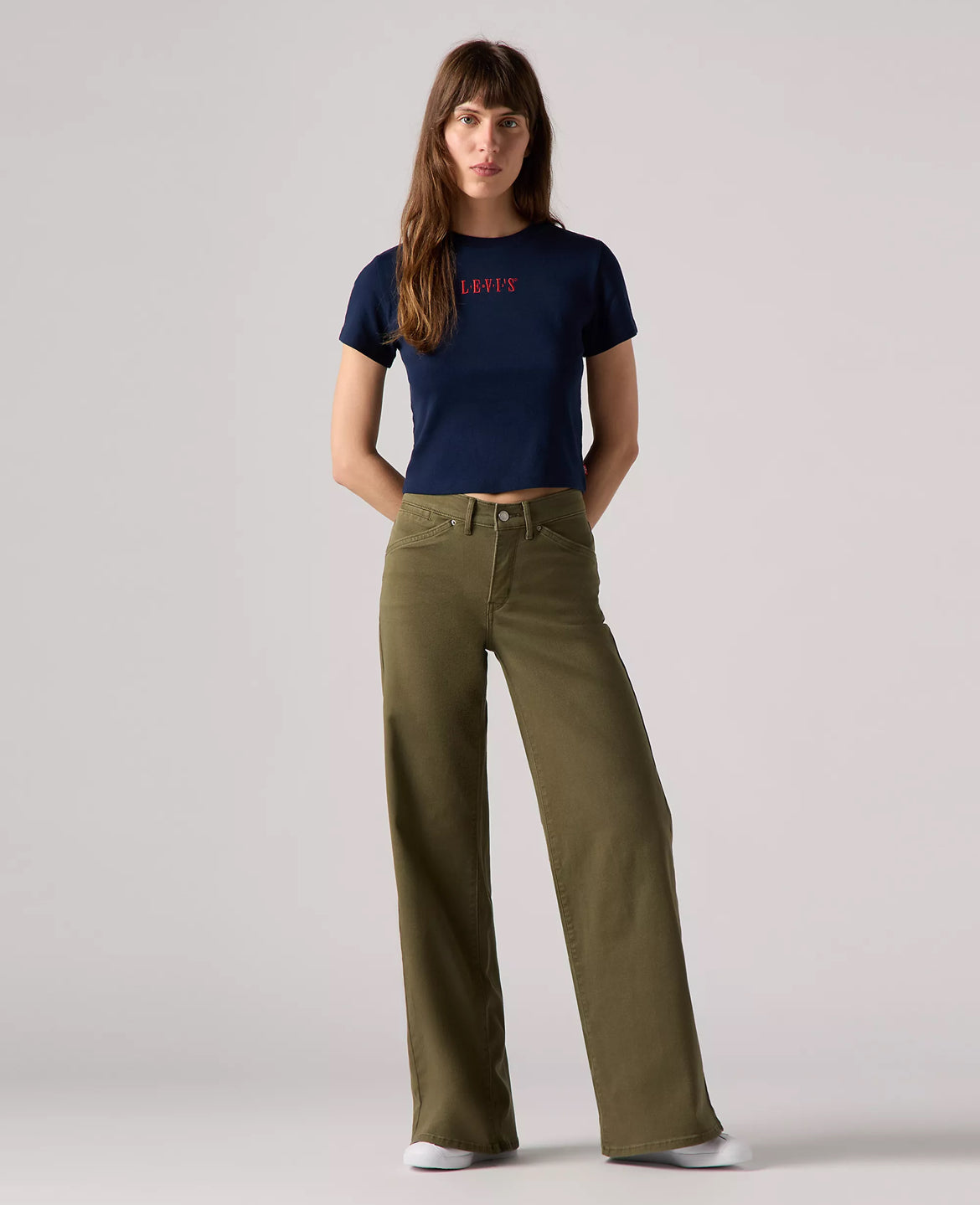 318 Styled Shaping Wide Leg Women's Jeans 001Q70003
