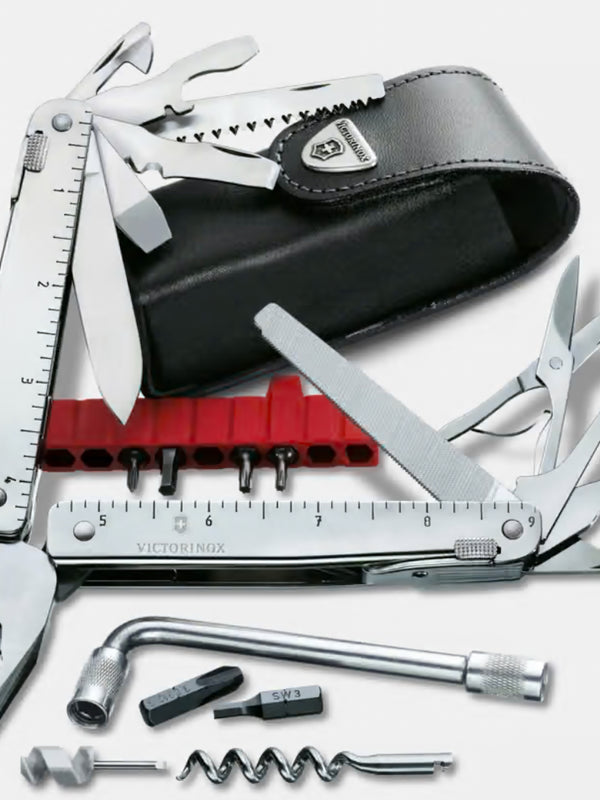 Swiss Tool X Plus Navaja VICTORINOX 3.0338.L CROMO — VICTORINOX