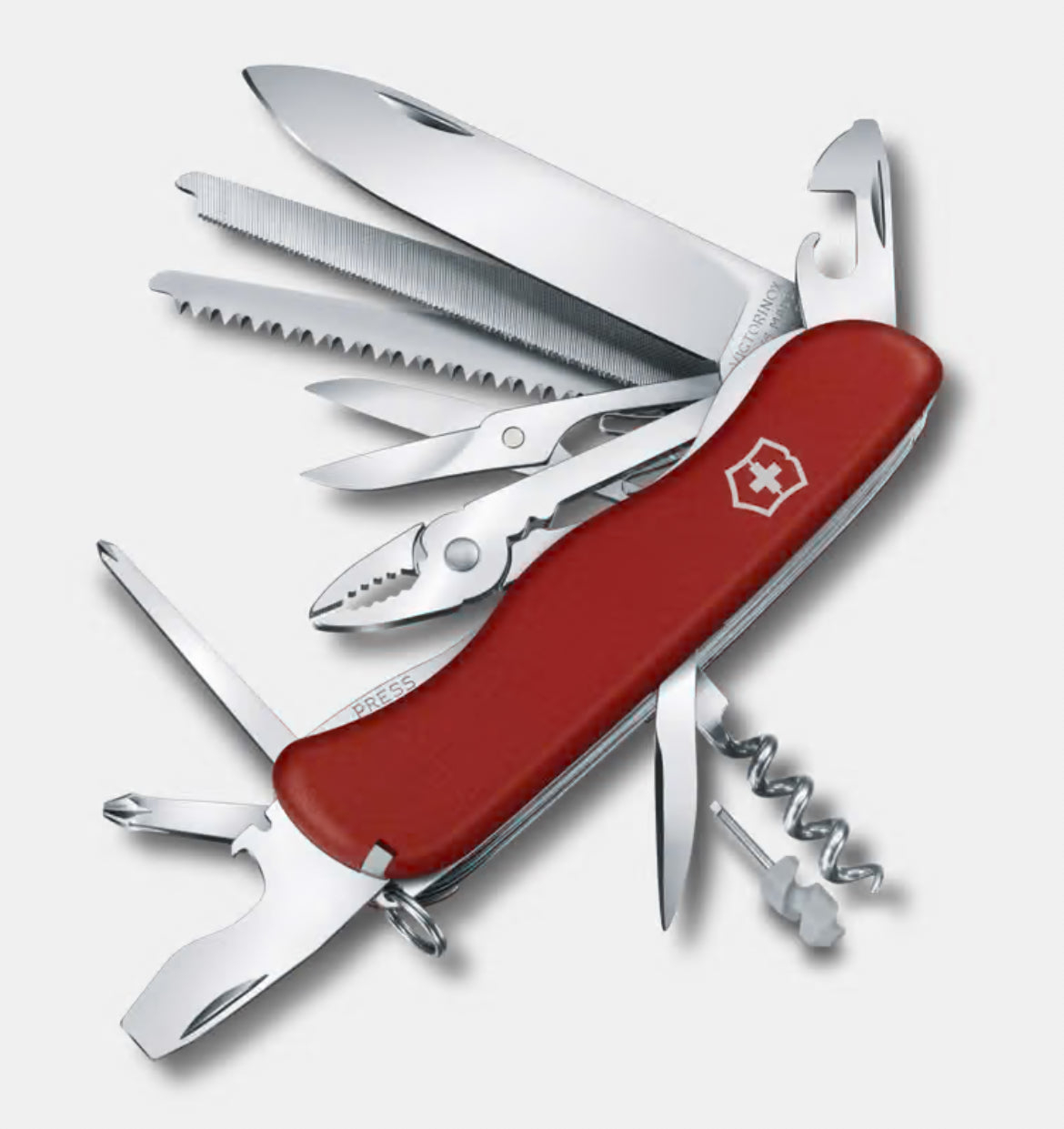 Work Champ Navaja VICTORINOX 0.8564 ROJO — VICTORINOX