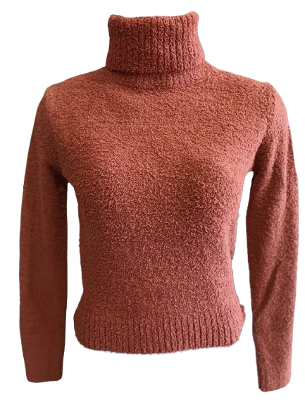 Sueter cuello alto Active USA para dama