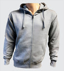 SUDADERA Con Ziper Capucha y Cangurera CABALLERO VERTICAL EAGLE MVE 1001Z1-4