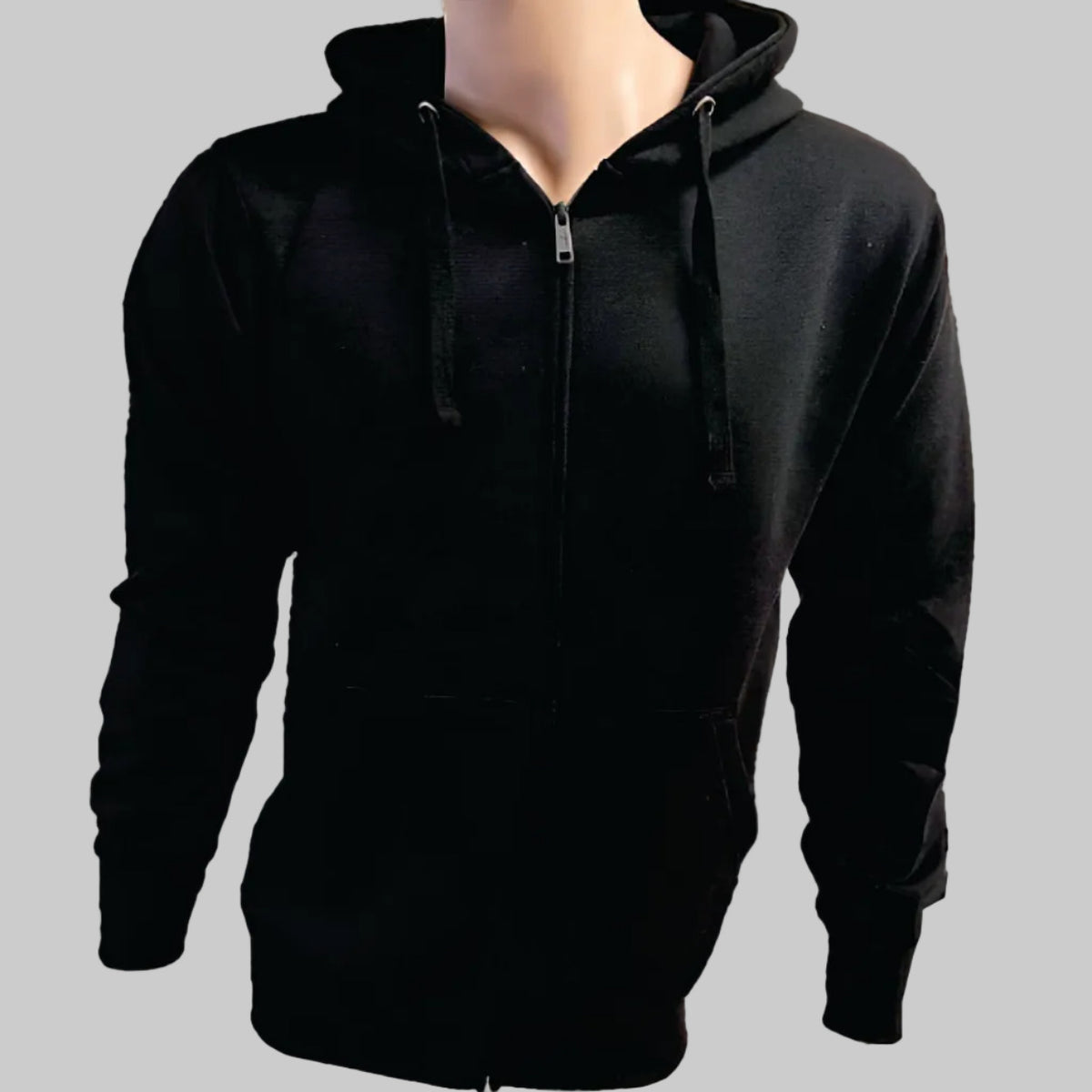 Sudadera con Ziper Capucha y Cangurera Caballero Vertical Eagle MVE 1001Z1