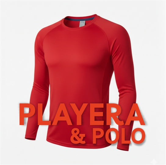 Playera y polo cabellero