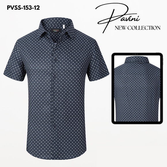 CAMISA MANGA CORTA PAVINI - PVSS153-12