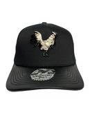 1IRONTRENDY Rooster Metal Gallo De Oro-1