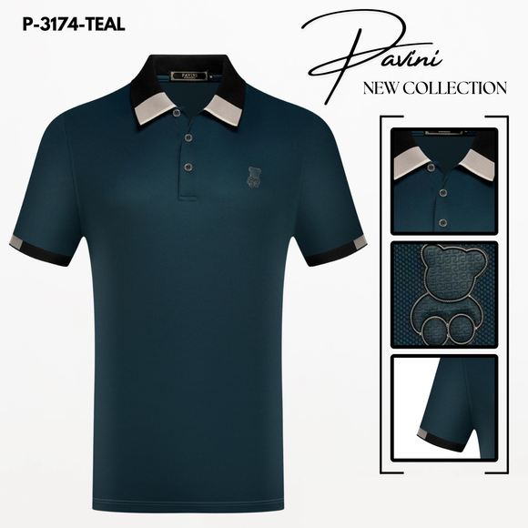 PLAYERA TIPO POLO PAVINI  P-3174
