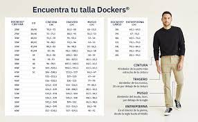 Guía de tallas de Dockers® Workday Khaki 362720001